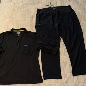 Landau Forward Womens Scrub Set with Top and Pants